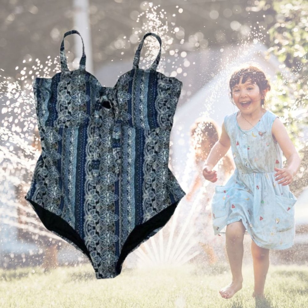 Raisins Curve One Piece Bathing Suit with Underwire